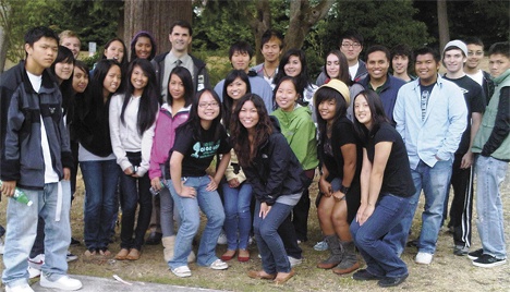 Go Green or Go Home is a group of Federal Way youth who promote cleaner environmental practices.