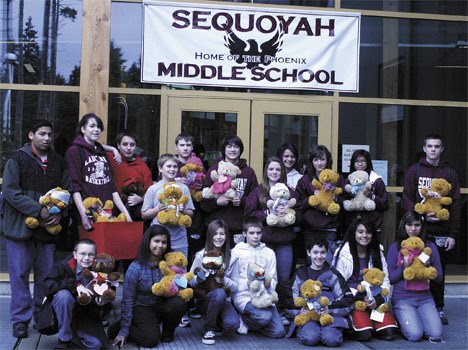 Jodi Sutcliff’s leadership class at Sequoyah Middle School.