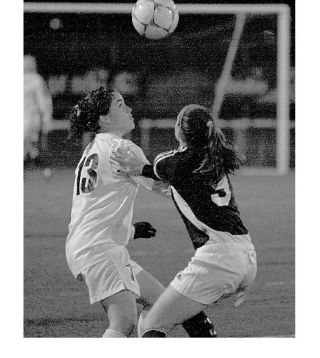 (Top) Beamer junior Holland Crook tallied 18 goals and four assists this season for the SPSL South champion Titans. (Below) Federal Way senior Joanne Packer had five goals and two assists for the Eagles.