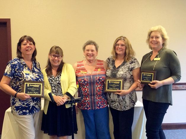 Soroptimists of Federal Way Members of the Year LeAnn Taylor