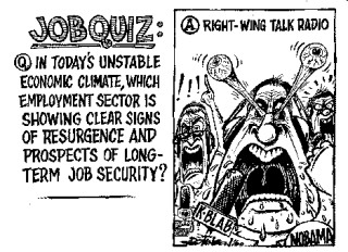 This political cartoon ran in The Mirror's print edition on Feb. 4.