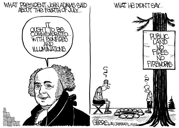 What John Adams didn't say about Fourth of July