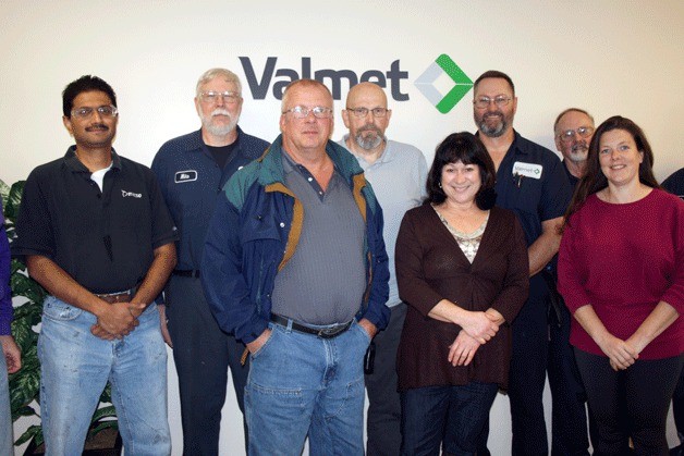 Federal Way manufacturing company Valmet received an award for their service to the community.