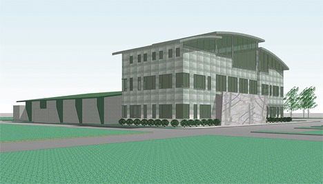 Multi-Service Center in Federal Way broke ground on its Program Services Building. An artist's rendition is shown here.