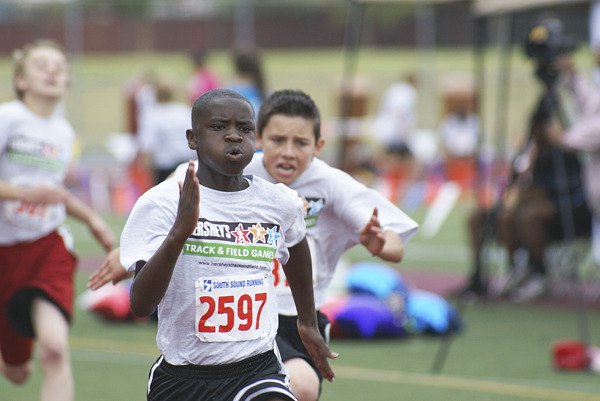 12-year-old Yohane Griffin will be running the 200 meters at the 2012 Hershey’s Track and Field National Championships this weekend in Pennsylvania.
