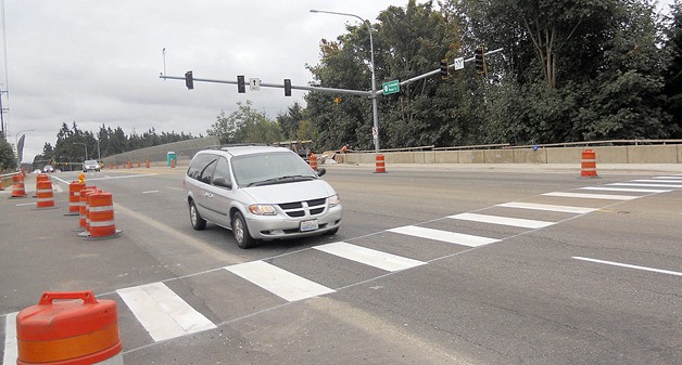 The new ramp from State Route 18 to State Route 161 opened Wednesday in Federal Way.