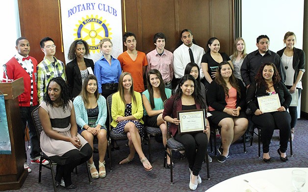 Federal Way Rotary Club scholarship winners were announced June 4