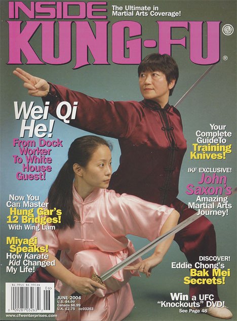 Wei Qi He is a Federal Way resident who gained recognition for her wushu kung fu skills.