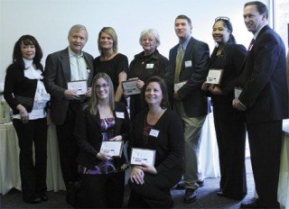 The Federal Way Chamber of Commerce recognized its new members Feb. 4. Front row