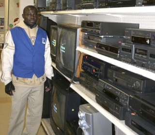 Goodwill will soon accept some electronics for resell or recycle. Federal Way Goodwill employee George Amoako