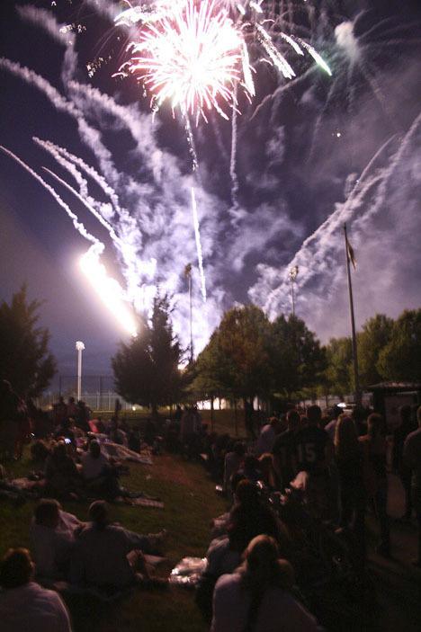 Fireworks at Celebration Park in Federal Way: July 4