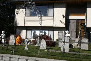Desiree Westberg and Dennis Travica are offering a haunted house at their Federal Way home