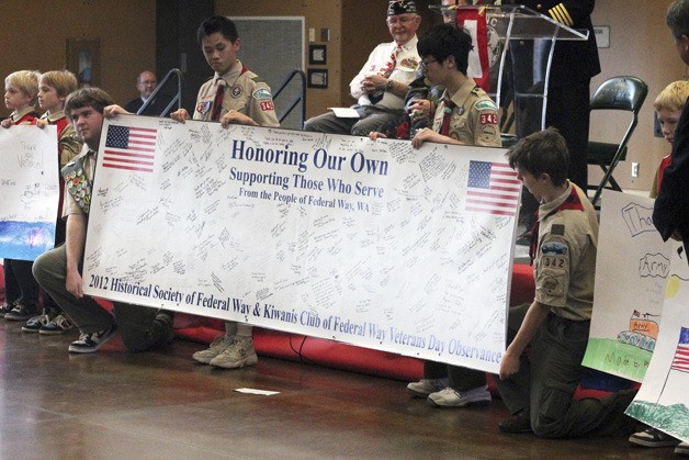 Federal Way's third annual tribute to veterans