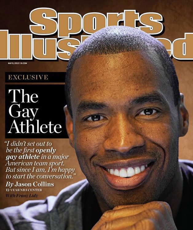 The groundbreaking cover story in which Jason Collins comes out as the first openly gay athlete in a major American team sport.