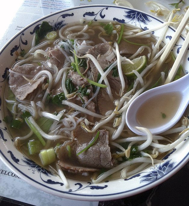 Beef and brisket pho at Pho Than Brothers in Federal Way.