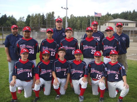The 11- and 12-year-old all-star team from Federal Way National Little League.