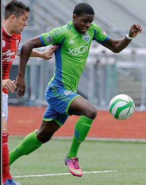 Beamer graduate Sean Okoli is making an impact in his rookie season for the Seattle Sounders FC during the preseason.