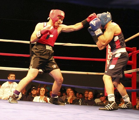 The Guns N' Hoses charity boxing tournament was held Sept. 17 at Emerald Queen Casino in Tacoma. The event