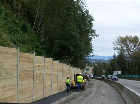 A containment wall built to protect westbound Highway 18 near Auburn from landslides was finished last week — 10 months after a January landslide shut the road down for days. The wall's completion has provided some traffic relief on the steep roadway from the Auburn valley to Federal Way.