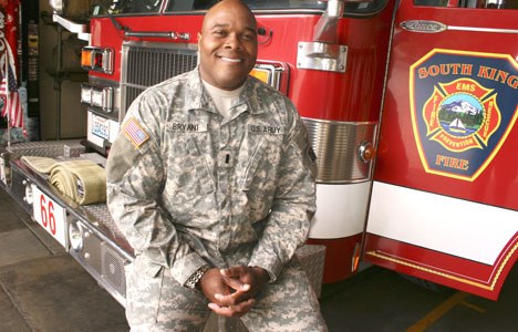 Robert Bryant of South King Fire and Rescue is currently serving in Iraq.