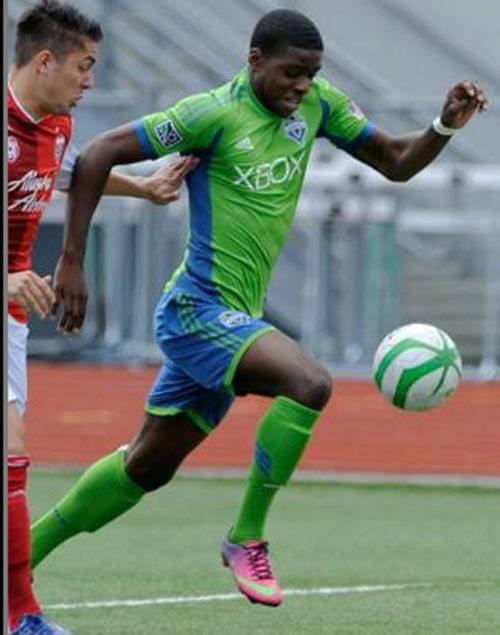 The Seattle Sounders FC announced Wednesday that they have inked Todd Beamer High School grad Sean Okoli to a Homegrown Player contract.
