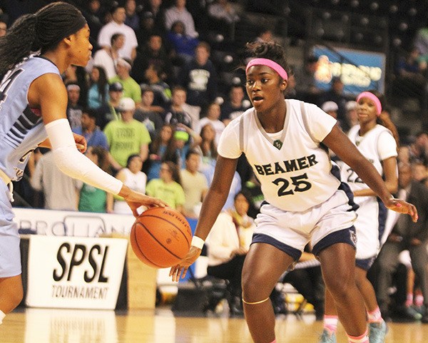 Beamer sophomore Nia Alexander finished with 21 points for the Titans during their win over Kentridge Saturday.