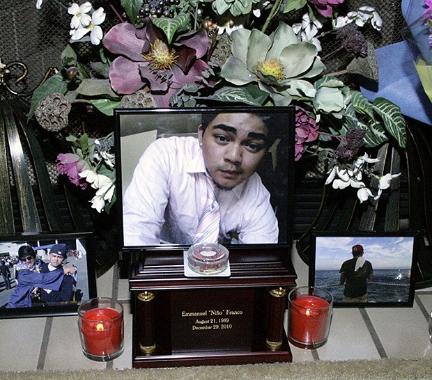 Emmanuel Franco died in December 2010.