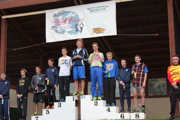 Todd Beamer High School senior Austin Jex won the Class 4A boy's cross country race Saturday.