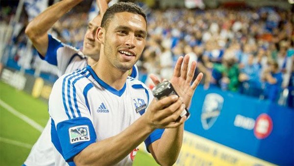 Thomas Jefferson graduate Lamar Neagle's goal on Saturday during a 3-1 win over the San Jose Earthquakes. Neagle is a midfielder for the Montreal Impact and was nominated for the AT&T Goal of the Week.