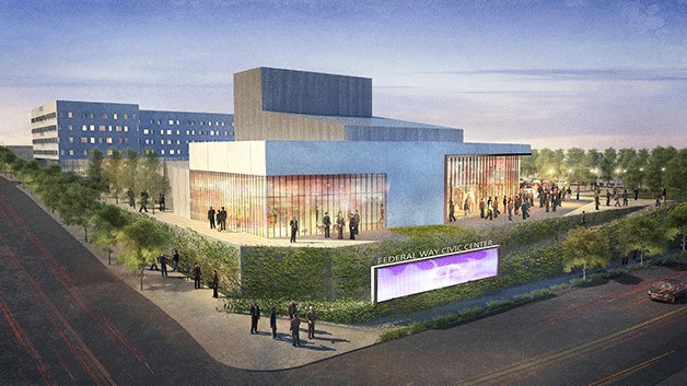 The proposed Performing Arts and Conference Center is expected to cost nearly $32 million and is slated for the former Toys “R” Us site on 20th Avenue South near the Transit Center.