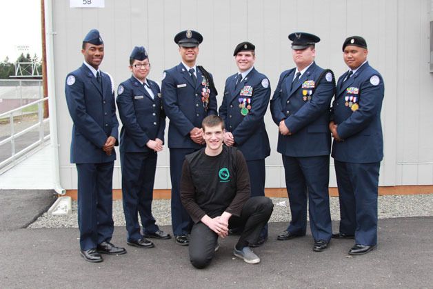 Federal Way High School's Air Force Junior Reserve Officer Training Corps CyberPatriot team recently attended a cyber defense competition at Highline College.