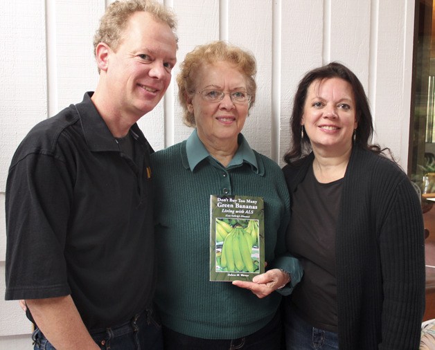 Delores Warner wrote a book titled 'Don't Buy Too Many Green Bananas: Living with ALS.' The book details her family’s journey in caring for her husband