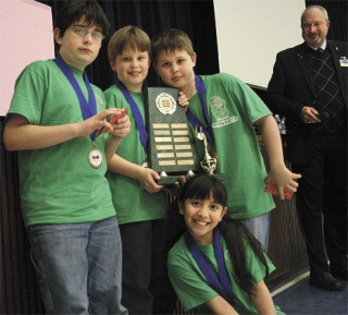 The “Reading R.A.T.S.” of Green Gables Elementary School won this year’s Battle of the Books. Pictured: Ryan Anderson