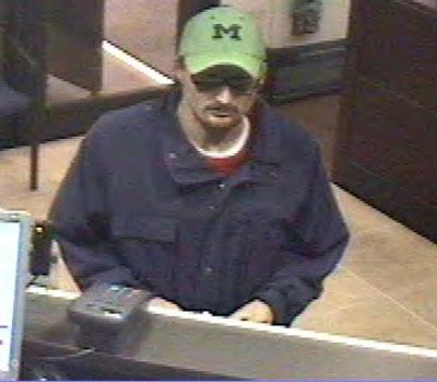 The suspect in a Jan. 6 robbery of Chase bank