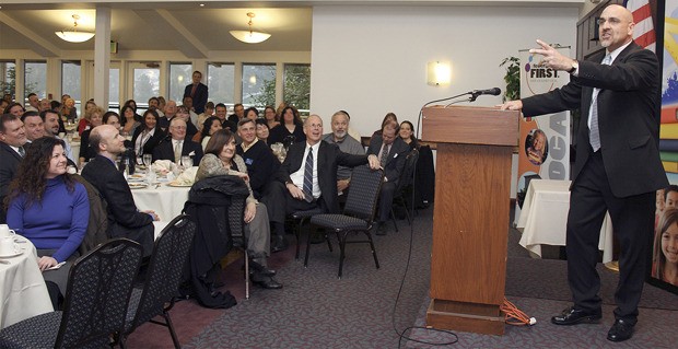 Superintendent Robert Neu kicked off 2011 with a “state of the schools” speech given exclusively at a Federal Way Chamber of Commerce luncheon on Jan. 12.