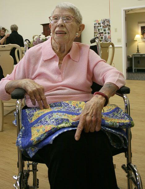Federal Way resident Marjorie Sassetti was born April 26