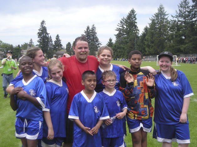 The Federal Way Junior Unified A soccer team included