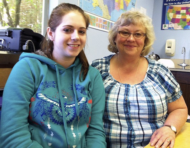 Federal Way High School student Allison Susedik