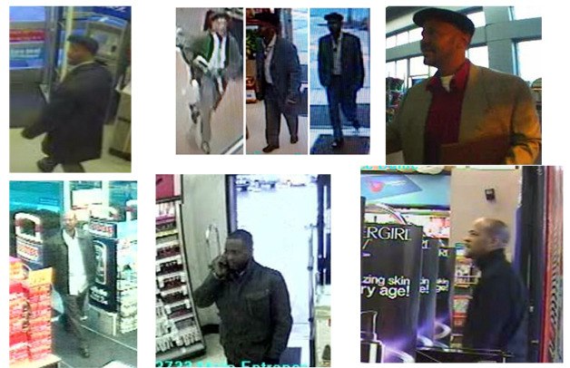 If you have information about the suspects pictured above