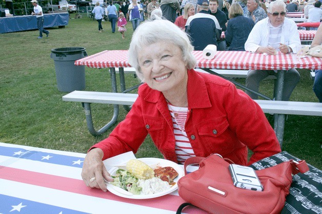 The Kiwanis Club's 58th annual salmon bake fundraiser was held on July 25.