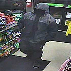 The 7-Eleven robber captured on Dec. 14 when he robbed a Federal Way store.