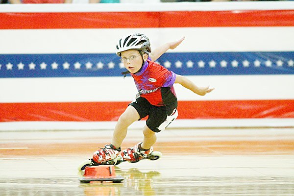 Federal Way 6-year-old Eian Workman recently won a gold medal in the Tiny Tot division a the 2011 USA Roller Sports National Championships at the Fort Wayne