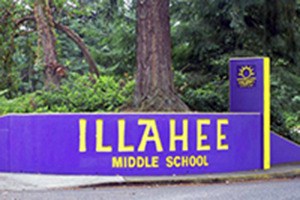 Illahee Middle School is located at 36001 1st Ave. S. in Federal Way