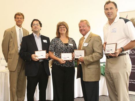 The Federal Way Chamber of Commerce announced its newest members during the monthly luncheon Aug. 5 at Twin Lakes Golf and Country Club. Pictured left to right:  Don Ward