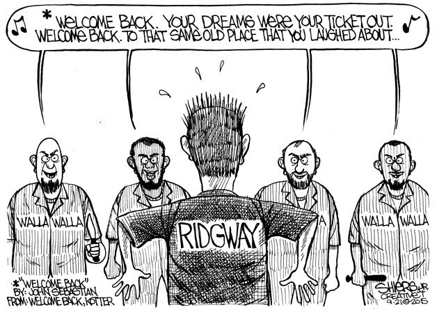Welcome back Gary Ridgway | Cartoon