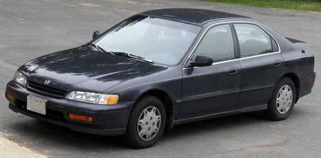 The 1994 Honda Accord was the most stolen vehicle in 2010