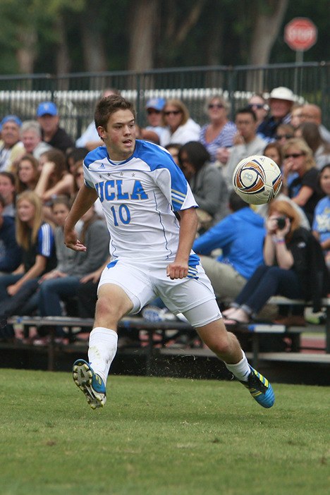 Federal Way High School grad Kelyn Rowe is playing his sophomore year on the UCLA men’s soccer team.