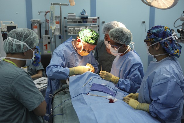 Dr. John Jarstad's mission in Vietnam was to perform surgeries and teach local doctors.