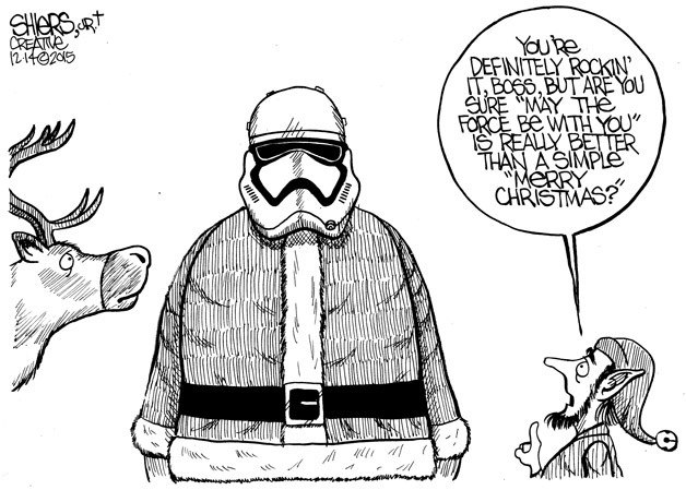 'May the Force be with You' this Christmas | Cartoon