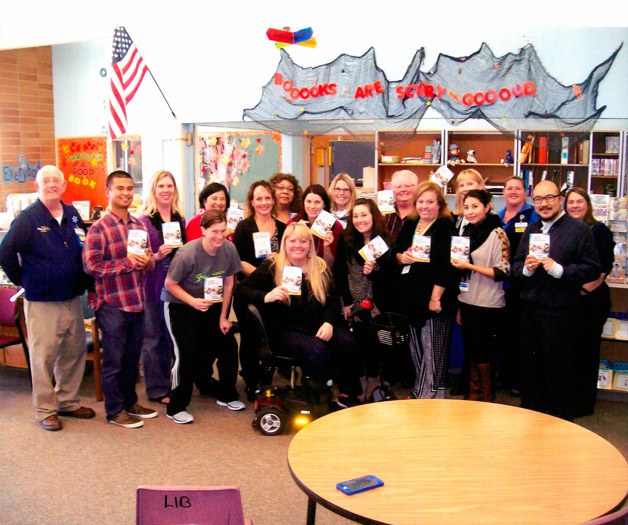 Wal-Mart store No. 2571 Federal Way manager Stacie Hinckley and co-manager Bonnie Curry recently awarded 20 teachers from Lake Grove Elementary with $50 reward cards to purchase classroom supplies.